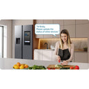 Samsung RS90F66BEFEF - Bespoke AI - Amerikaanse Koelkast - Family Hub - Zwart