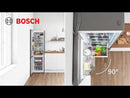Bosch KGN39VXAU - Serie 4 - Koel-vriescombinatie - 203 x 60 cm - Zwart geborsteld staal anti-fingerprint - Total No Frost