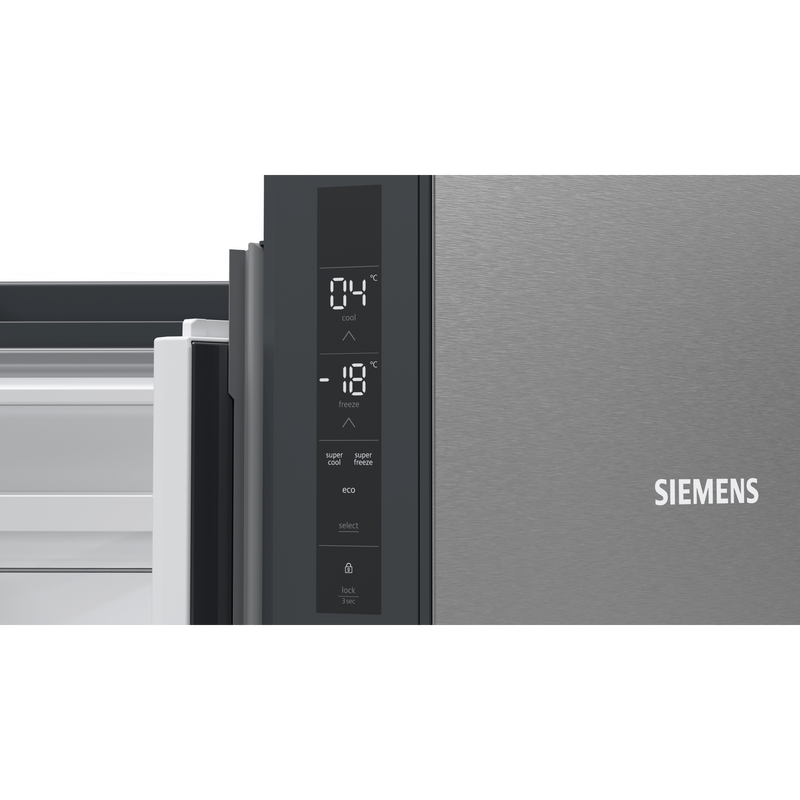 Siemens KF96NVPEA - IQ300 - Amerikaanse koelkast - Vrijstaand - Inox