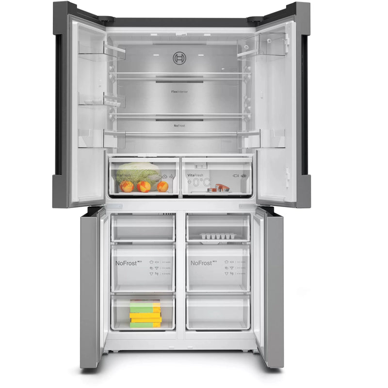 Bosch KFN96APEA - Serie 6 - Amerikaanse koelkast - Inox