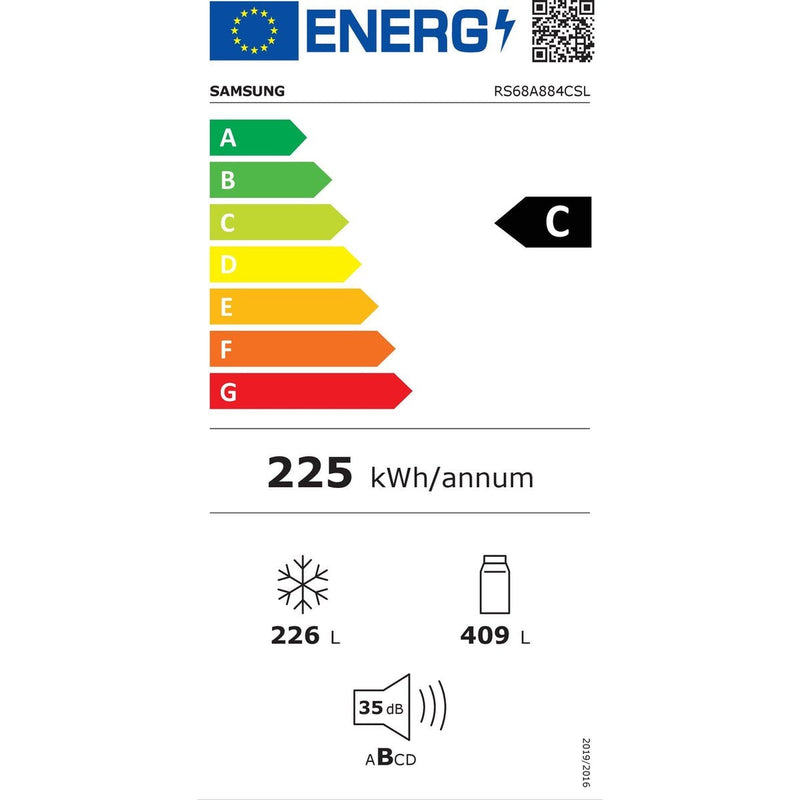 Samsung RS68A884CSL - Amerikaanse koelkast - Wifi - Inox