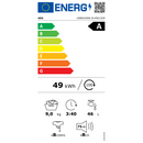 AEG LR86XU946 wasmachine energielabel