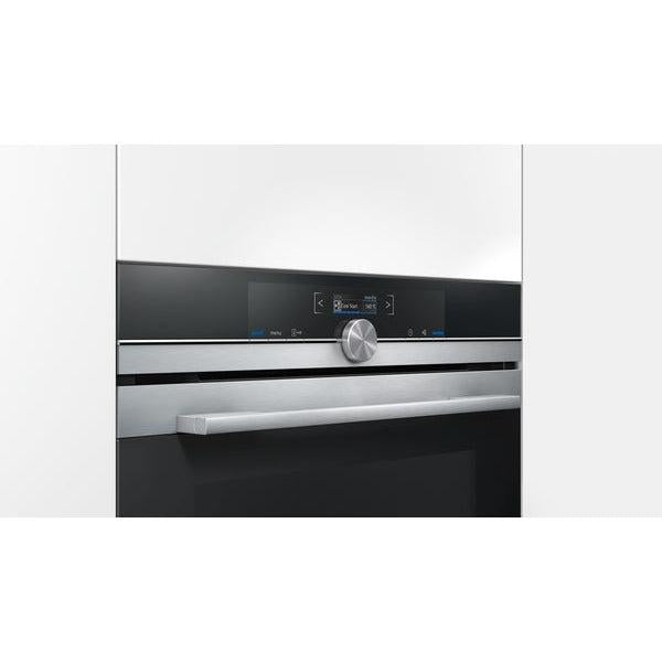 Siemens CB675GBS3 iQ700, Multifunctionele compact oven, 60 x 45 cm, Inox