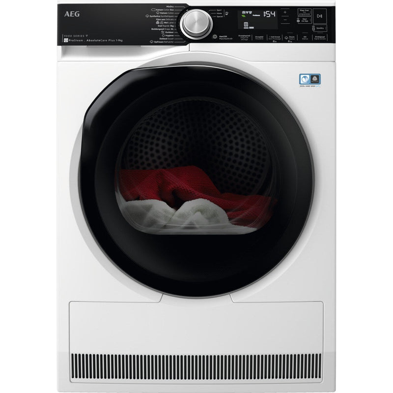 AEG TR99M78CS - 9000 serie - AbsoluteCare® Plus ProSteam - Warmtepomp Droogkast - 9kg