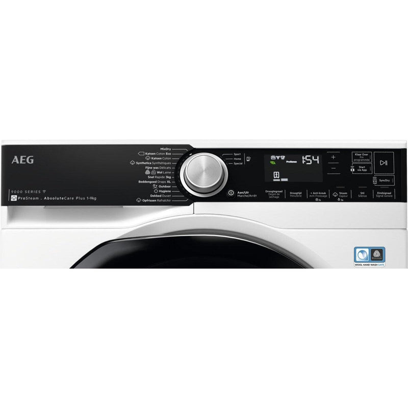 AEG TR99MX78CS - 9000 serie - AbsoluteCare® Plus ProSteam - Warmtepomp Droogkast -  9kg