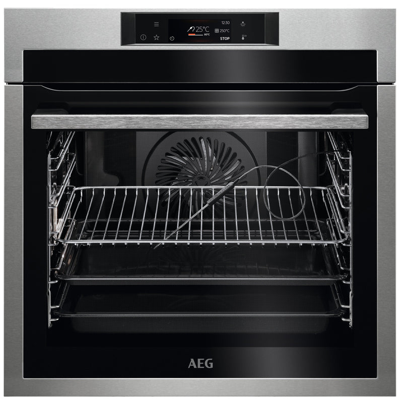 AEG BPE742380M - 8000 serie - AssistedCooking - Heteluchtoven met pyrolysereiniging