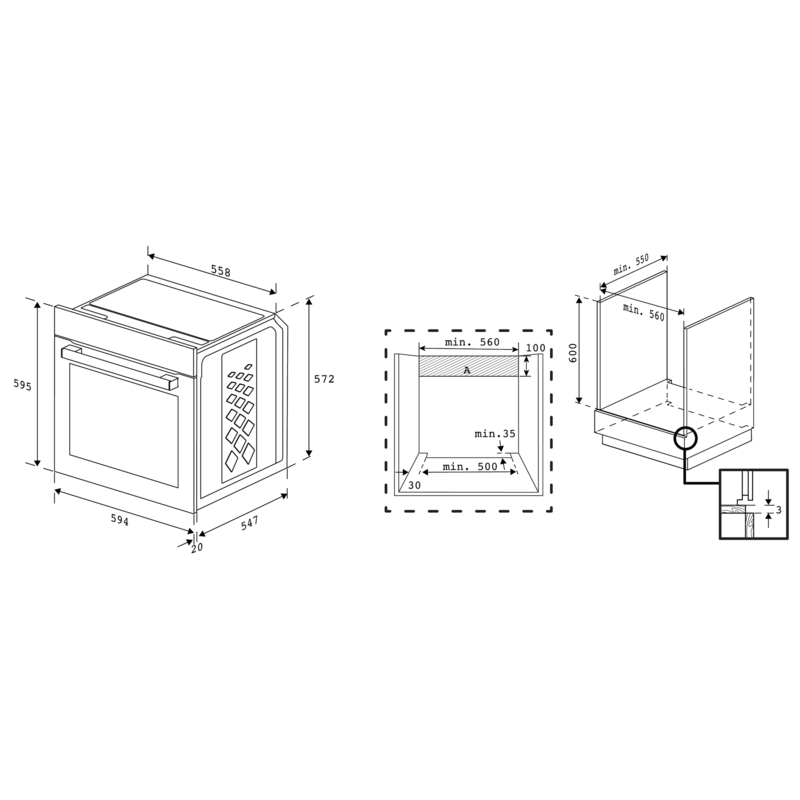 Beko BBIE13301XFP - Oven - Pyrolyse