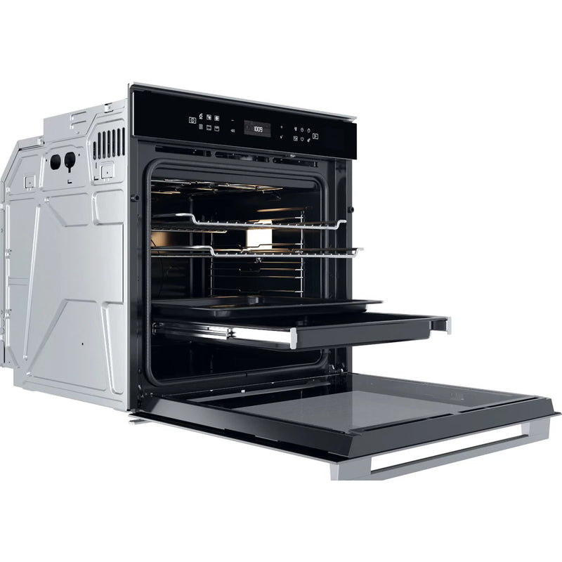 Whirlpool W7 OS4 4S1 P BL Stoomoven - Inbouw - 73 liter