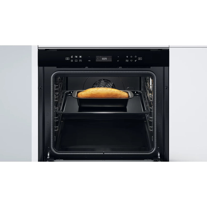 Whirlpool W7 OS4 4S1 P BL Stoomoven - Inbouw - 73 liter